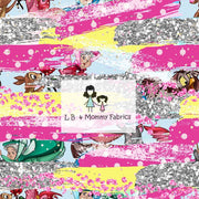 PRINCESS GLITTER BRUSHSTROKES:Aurora (SWT)